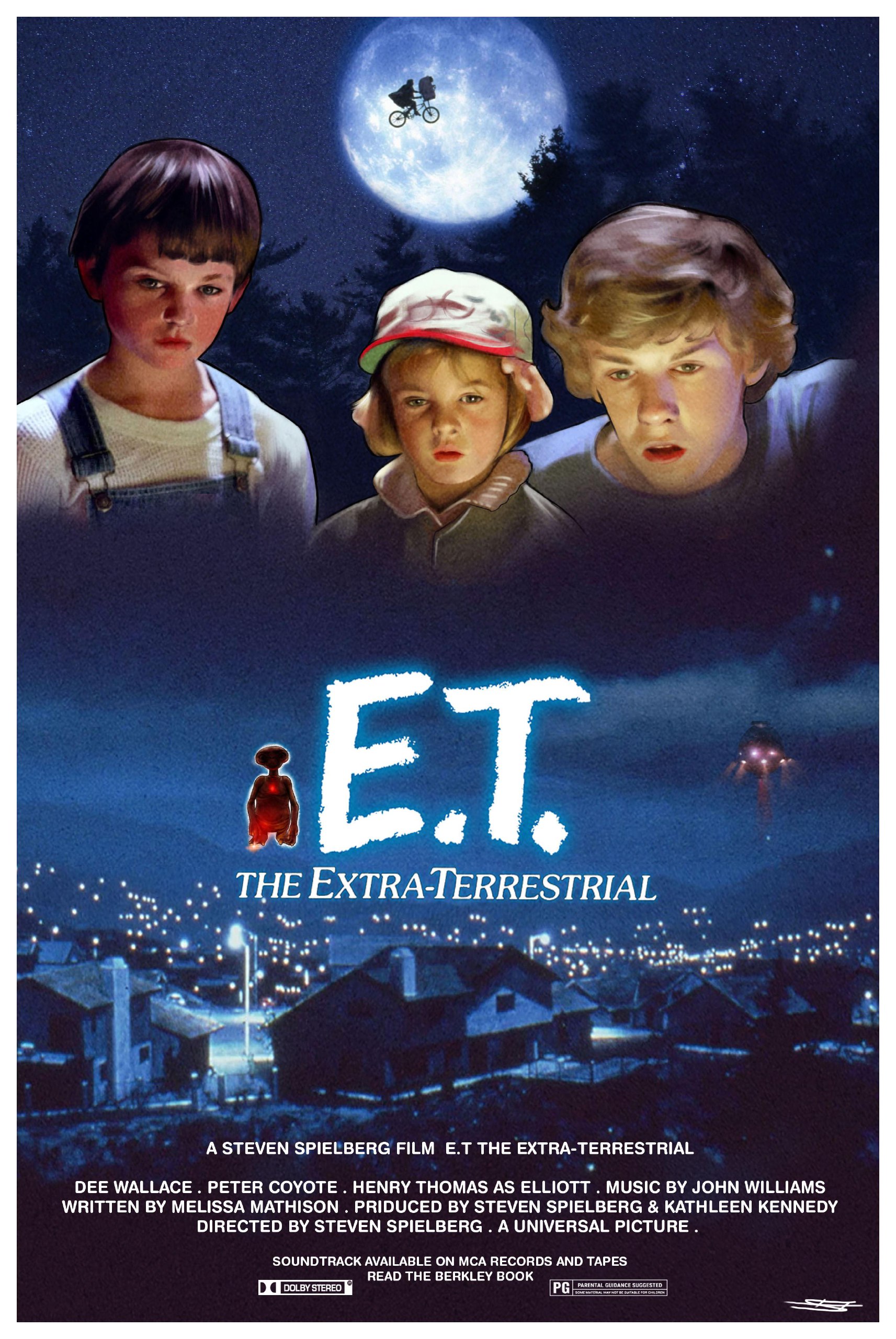 E.T. the Extra-Terrestrial movie poster